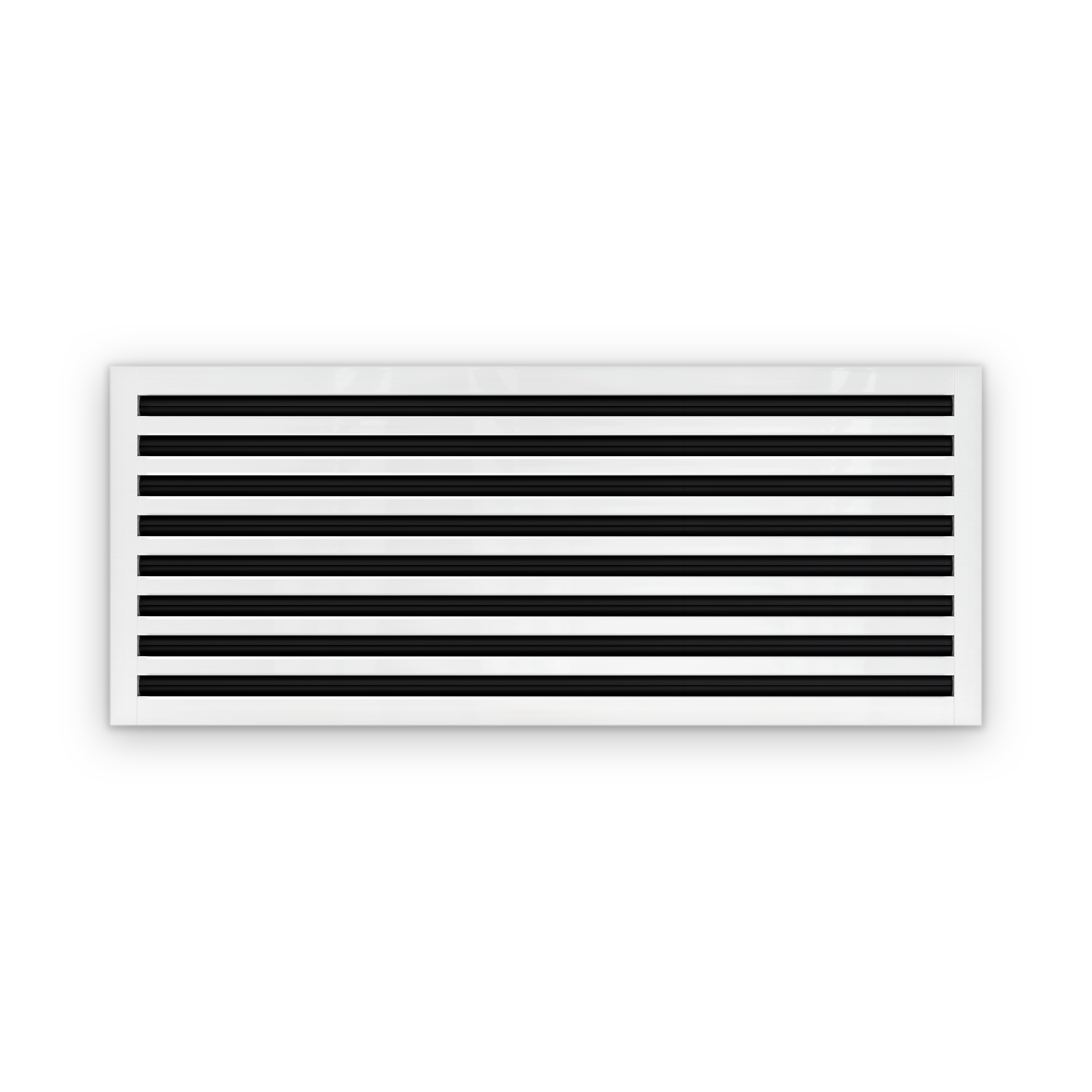 Cryptic Slot 8 slot linear slot diffuser, 40 inch, white