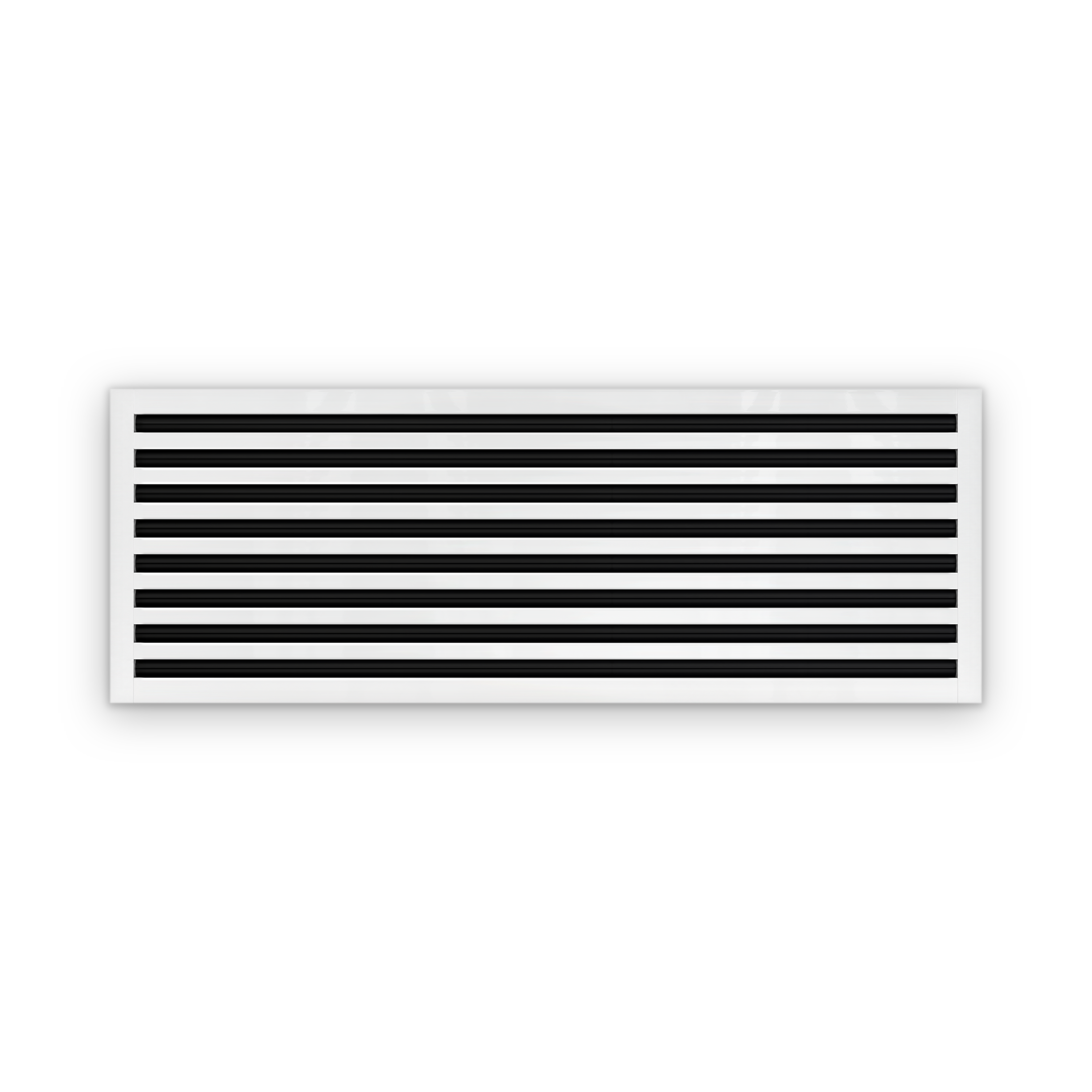 Cryptic Slot 8 slot linear slot diffuser, 46 inch, white