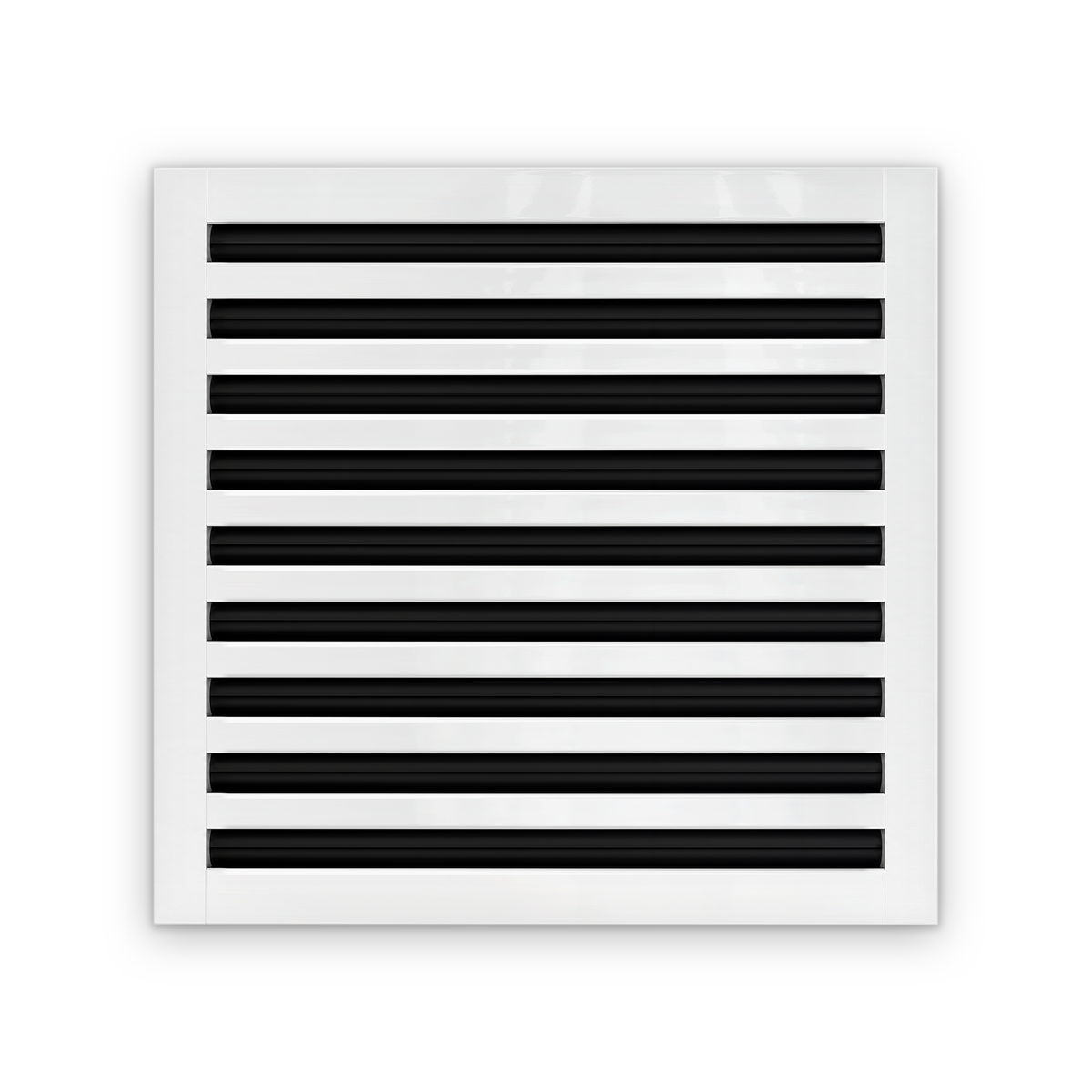Cryptic Slot 9 slot linear slot diffuser, 18 inch, white