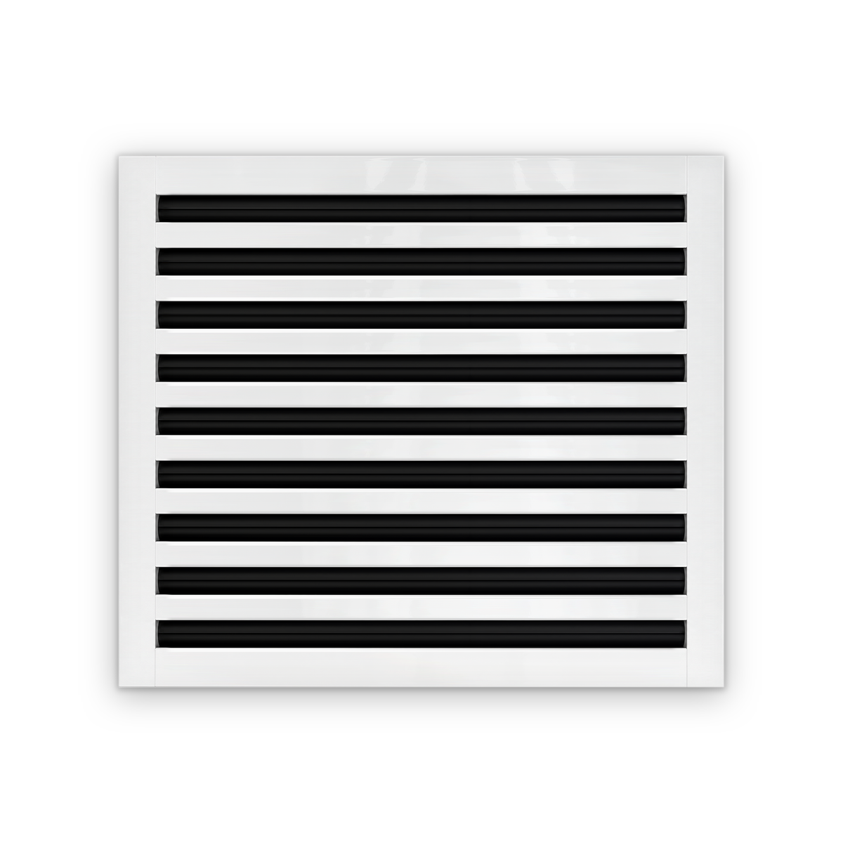 Cryptic Slot 9 slot linear slot diffuser, 20 inch, white