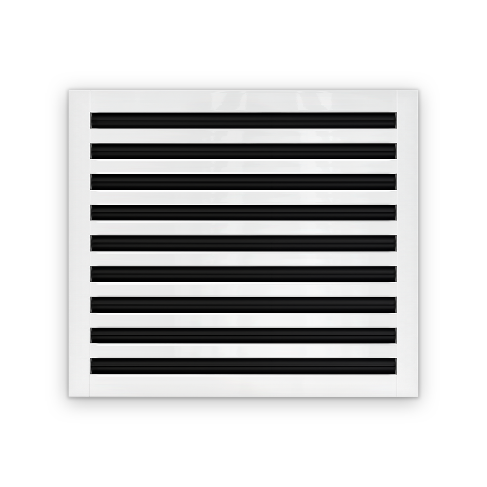Cryptic Slot 9 slot linear slot diffuser, 20 inch, white