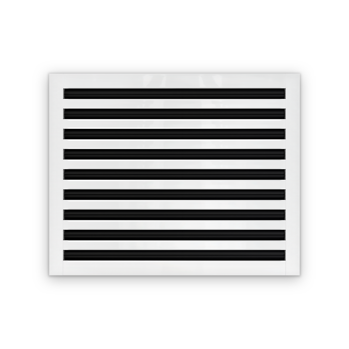 Cryptic Slot 9 slot linear slot diffuser, 22 inch, white