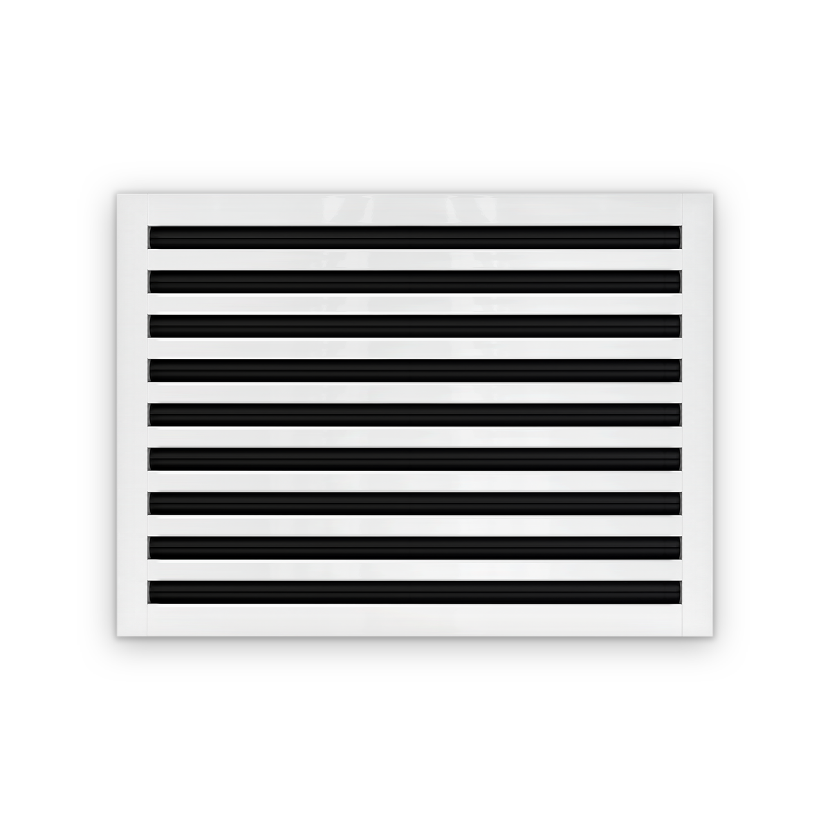 Cryptic Slot 9 slot linear slot diffuser, 24 inch, white