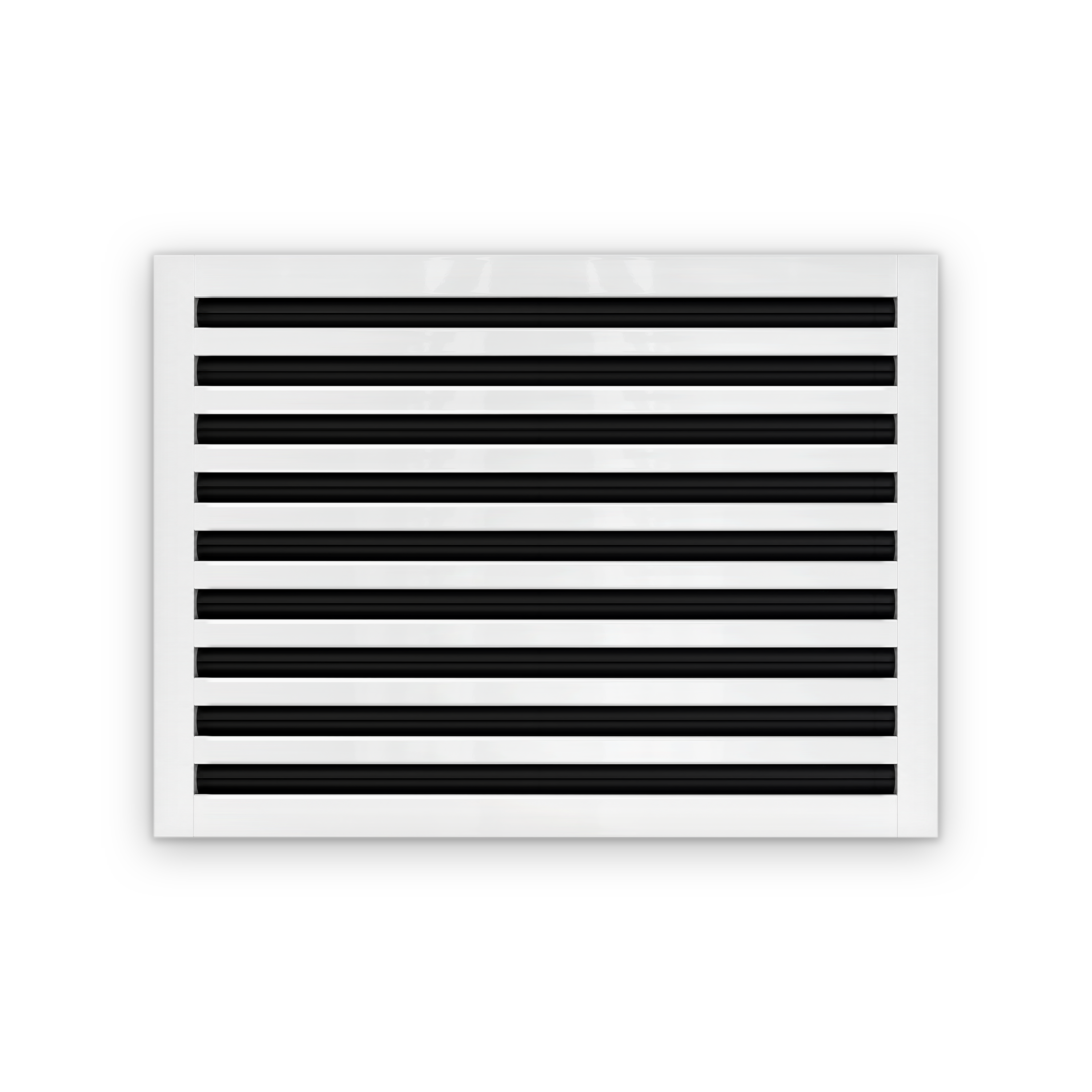 Cryptic Slot 9 slot linear slot diffuser, 24 inch, white