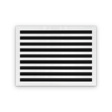 Cryptic Slot 9 slot linear slot diffuser, 24 inch, white
