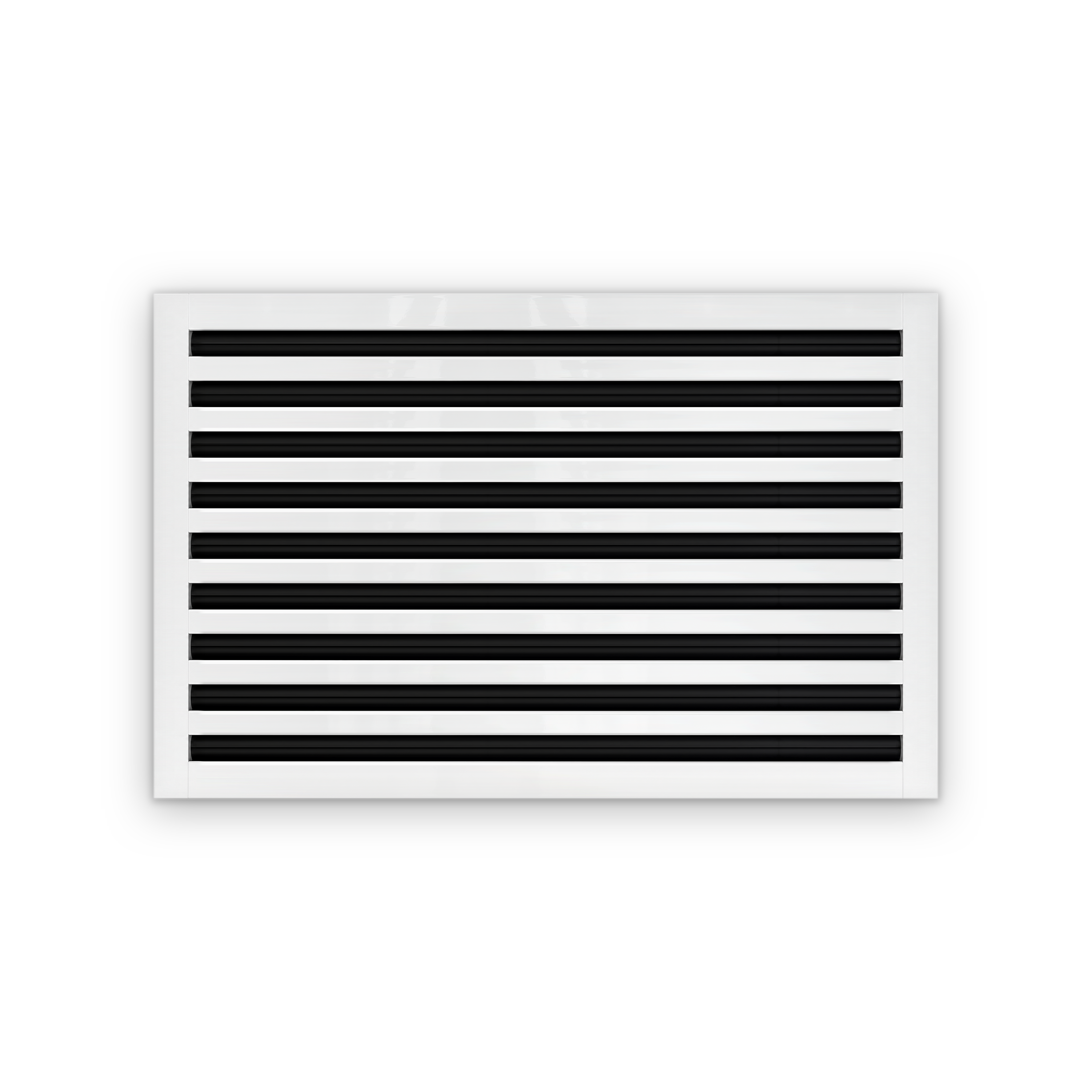 Cryptic Slot 9 slot linear slot diffuser, 28 inch, white