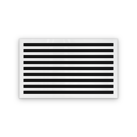 Cryptic Slot 9 slot linear slot diffuser, 30 inch, white