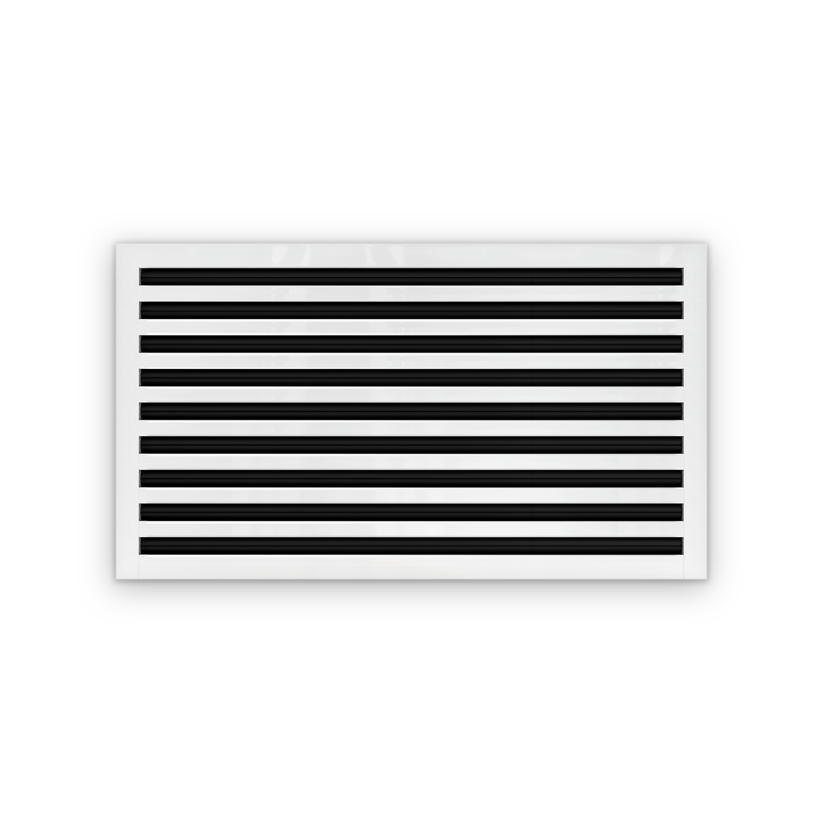 Cryptic Slot 9 slot linear slot diffuser, 32 inch, white