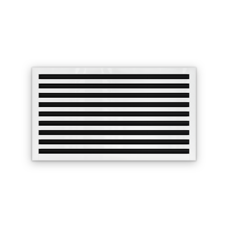 Cryptic Slot 9 slot linear slot diffuser, 32 inch, white