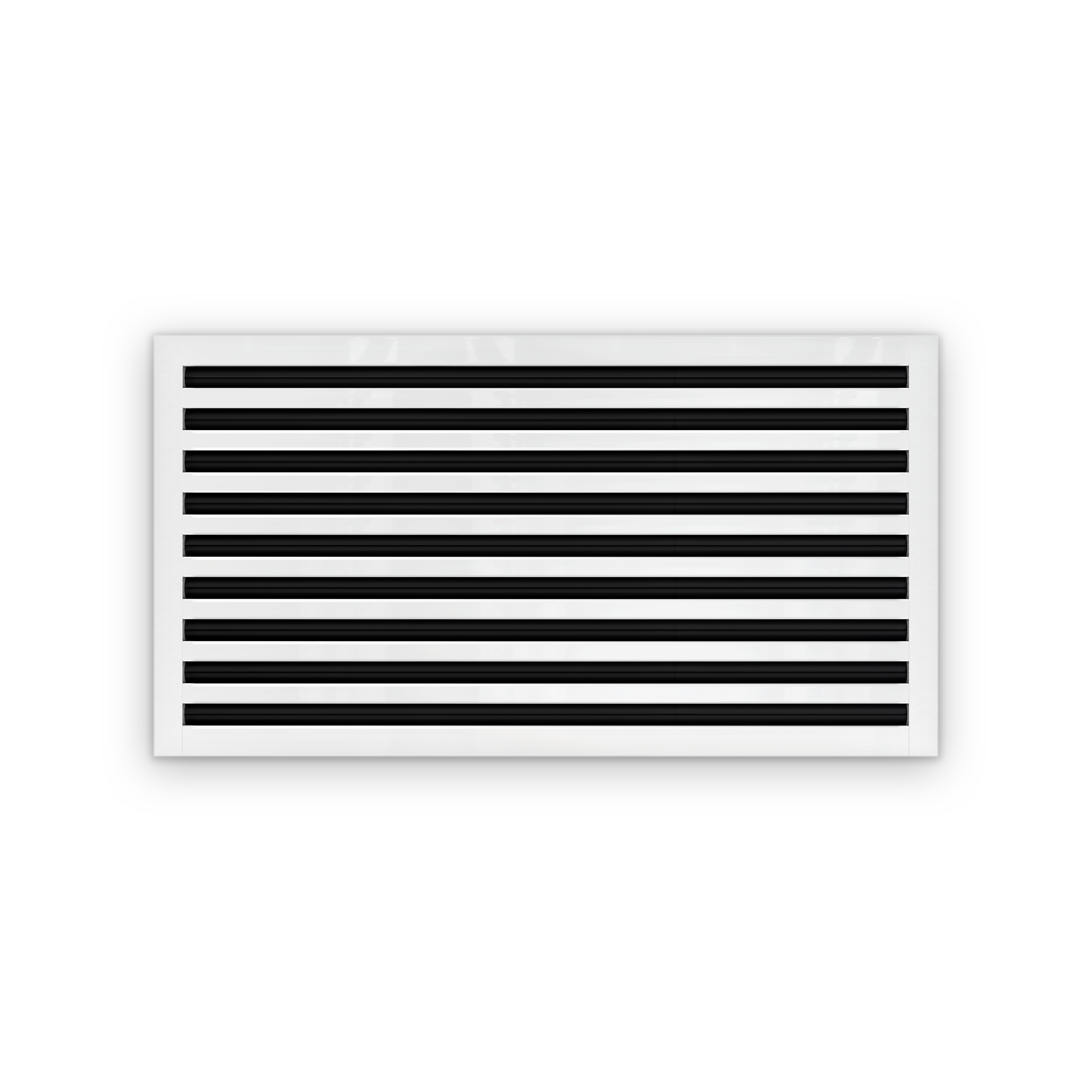 Cryptic Slot 9 slot linear slot diffuser, 34 inch, white