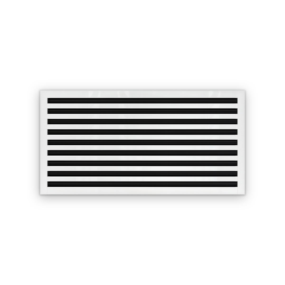 Cryptic Slot 9 slot linear slot diffuser, 36 inch, white