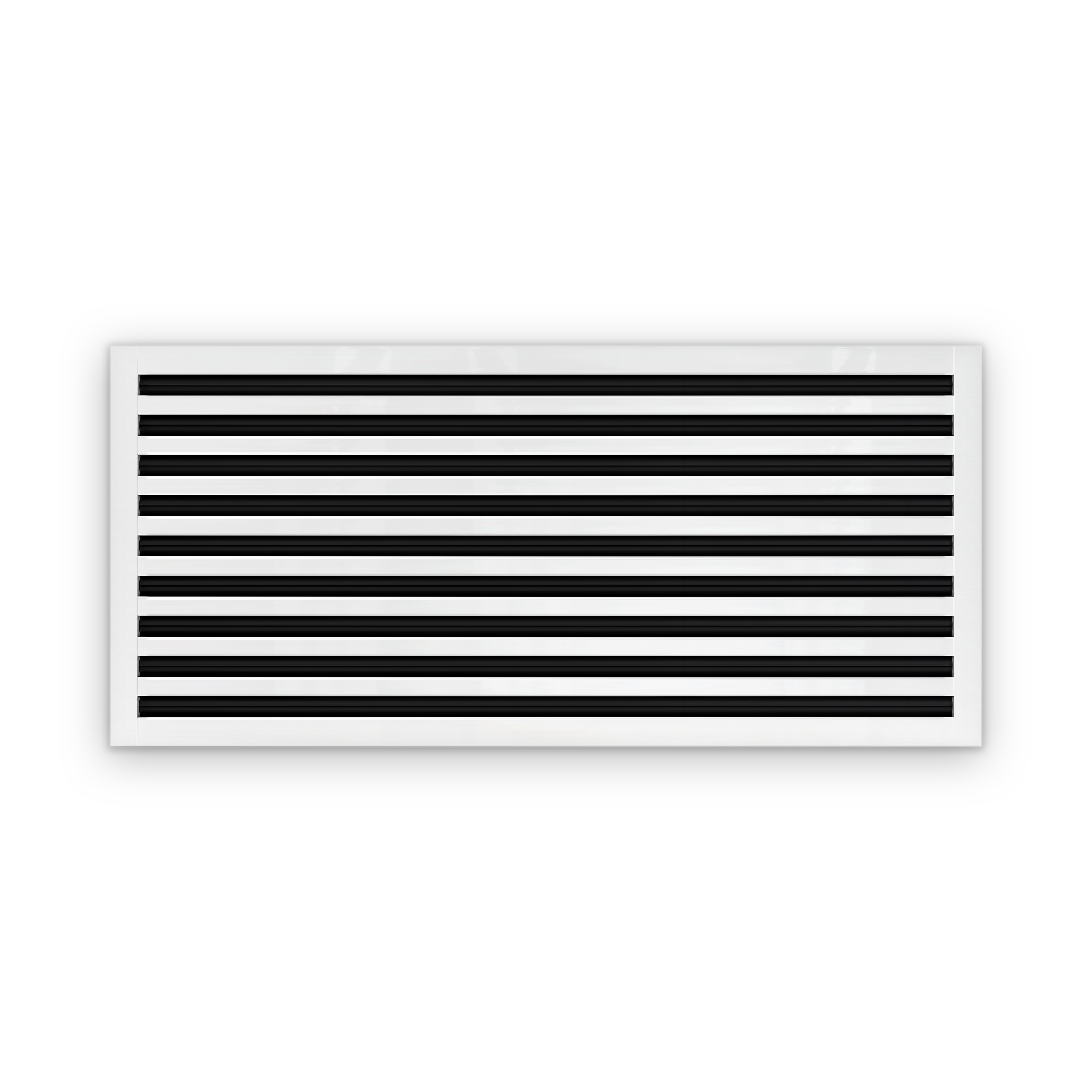 Cryptic Slot 9 slot linear slot diffuser, 40 inch, white