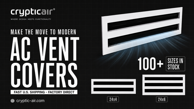 Linear Slot Diffusers and Vent Covers | Cryptic Air