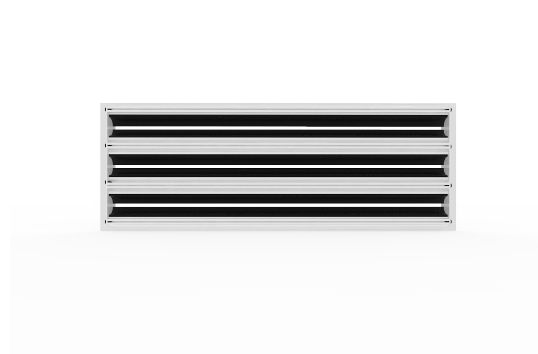 CRYPTIC - 6" Linear Slot Diffuser - 3 Slot -  Modern Air Vent Cover for Ceiling, Wall or Floor
