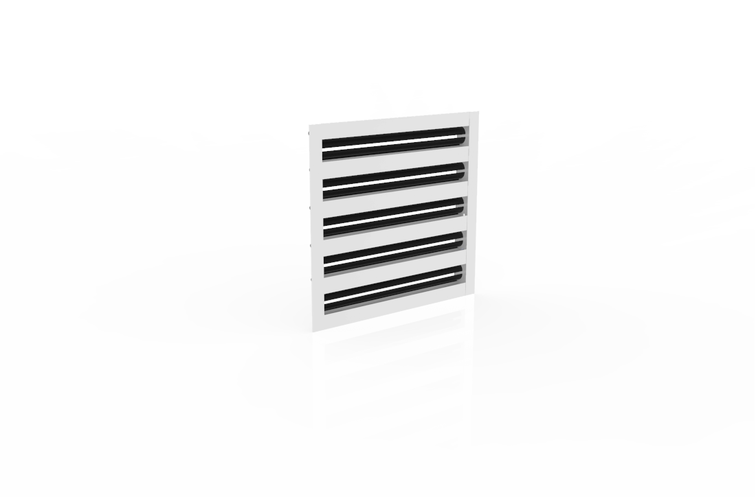 CRYPTIC - 10" Linear Slot Diffuser - 5 Slot -  Modern Air Vent Cover for Ceiling, Wall or Floor