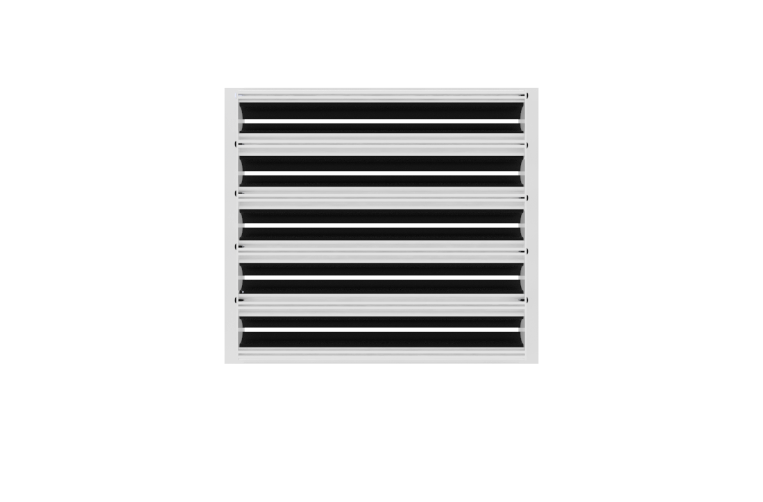 CRYPTIC - 10" Linear Slot Diffuser - 5 Slot -  Modern Air Vent Cover for Ceiling, Wall or Floor
