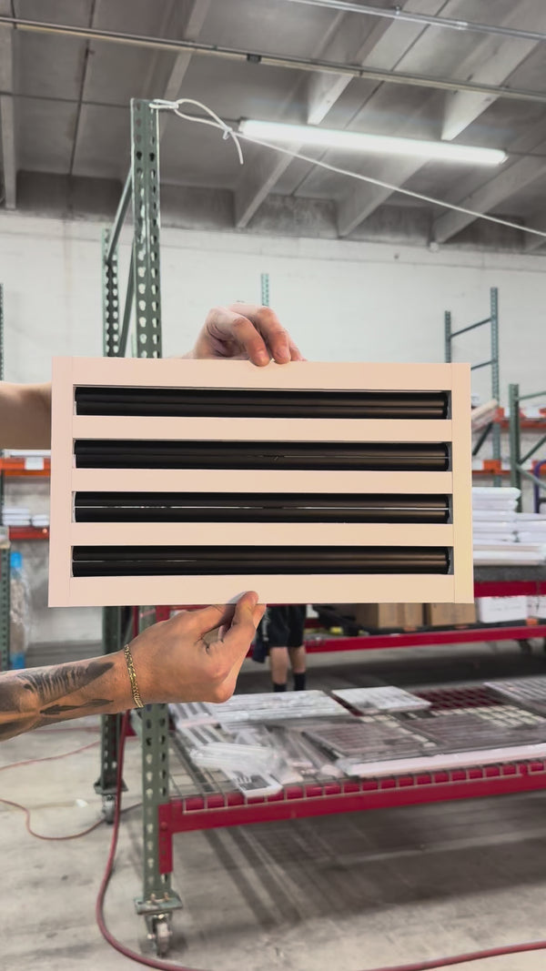 4-Slot Linear Slot Diffuser | Aluminum HVAC Vent | Cryptic Air