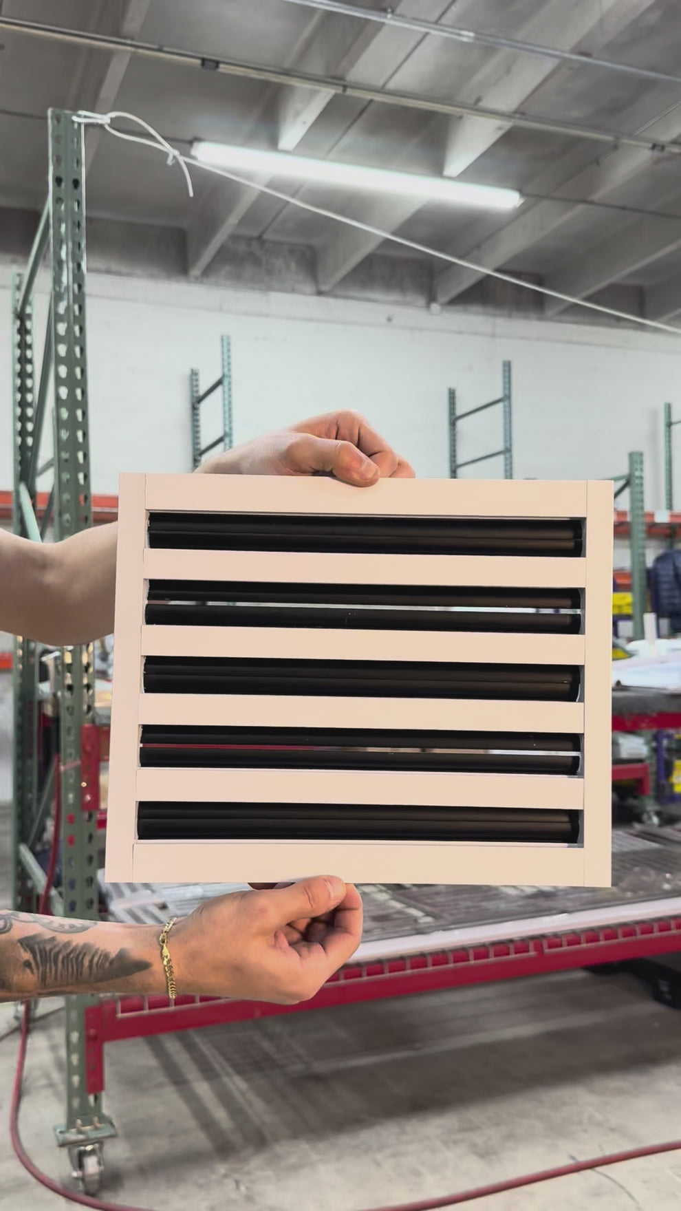 5-Slot Linear Slot Diffuser | Aluminum HVAC Vent | Cryptic Air